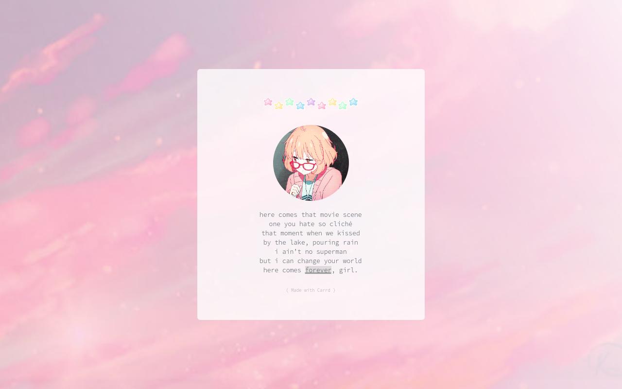 Carrd profile picture for @pixar